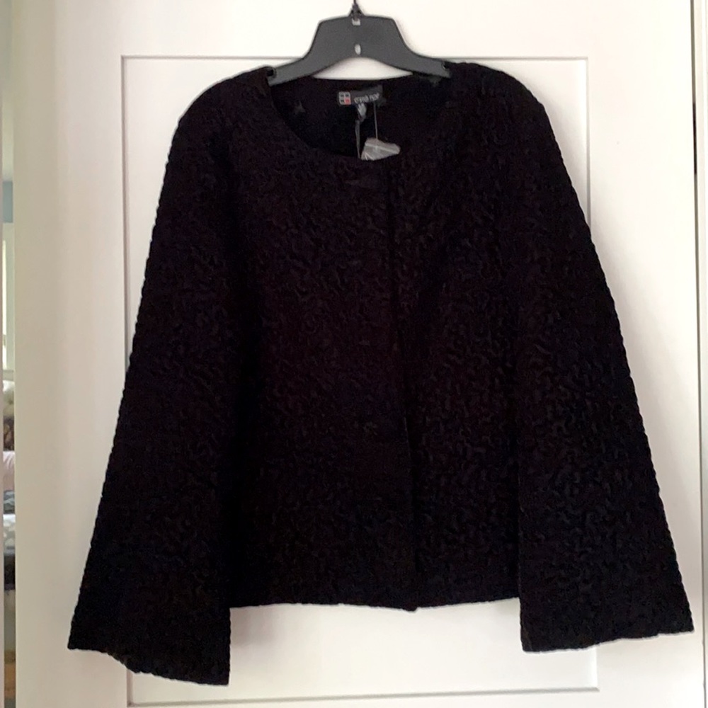Collarless Jacket